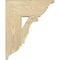 Ekena Millwork Balboa Traditional Rough Sawn Bracket, Douglas Fir, 6"W x 18"D x 22"H BKT06X18X22BOA01RDF - alternate 2